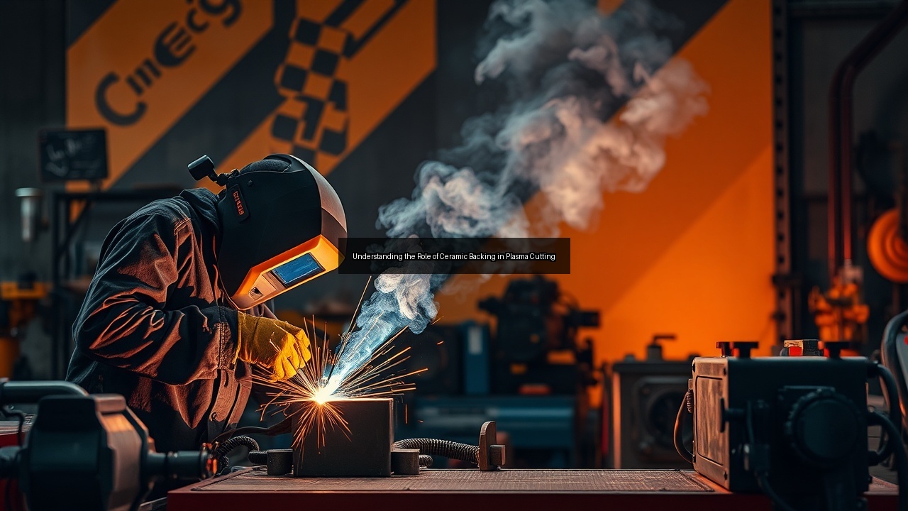weld ceramic backing materials plasma cutting backing materials welds